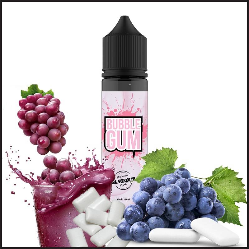 BLACKOUT BUBBLE GUM SHOT 60ML